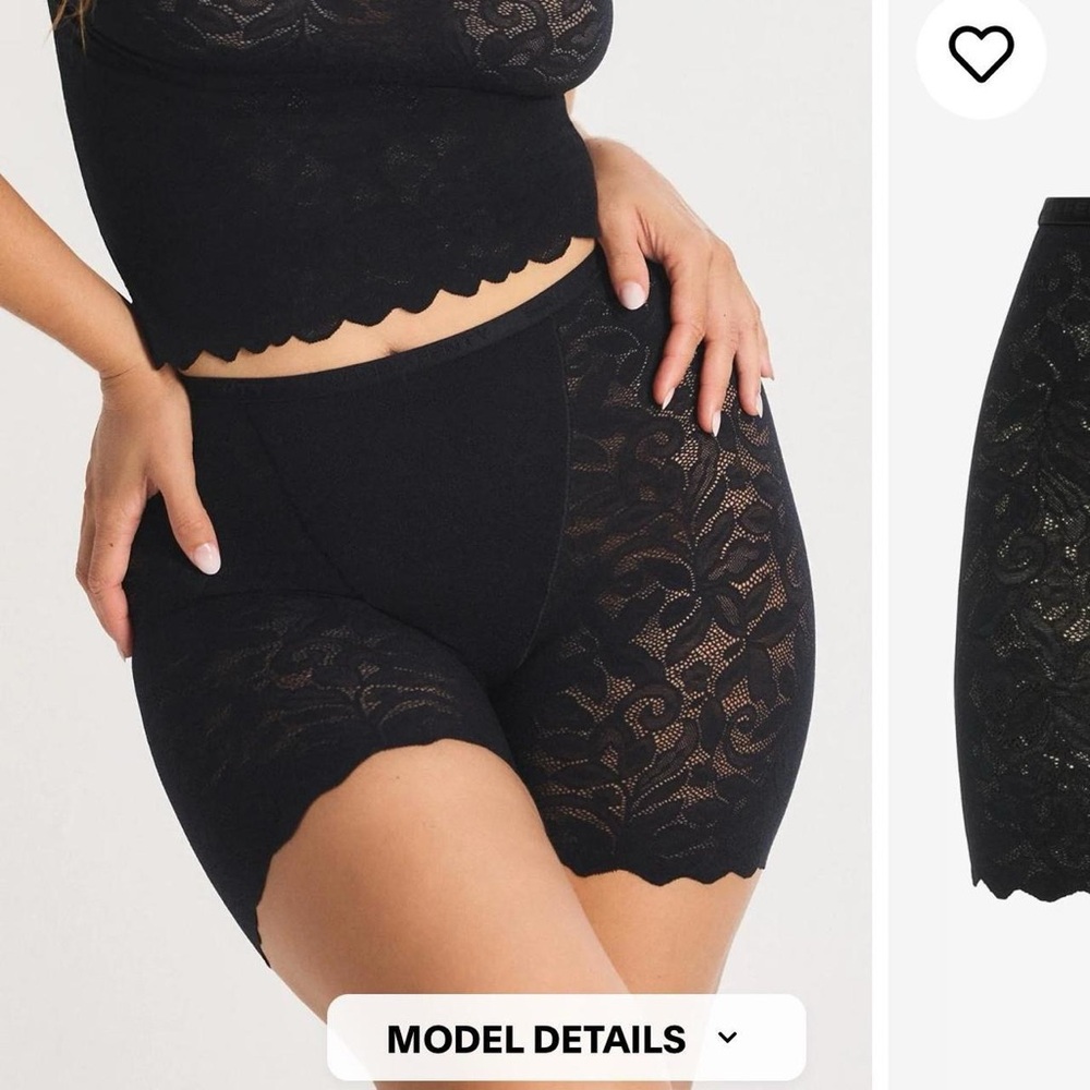 Savage X Fenty Lacy Dream Sleep Shorts
